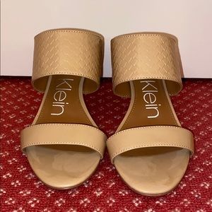 Calvin Klein kitten heels